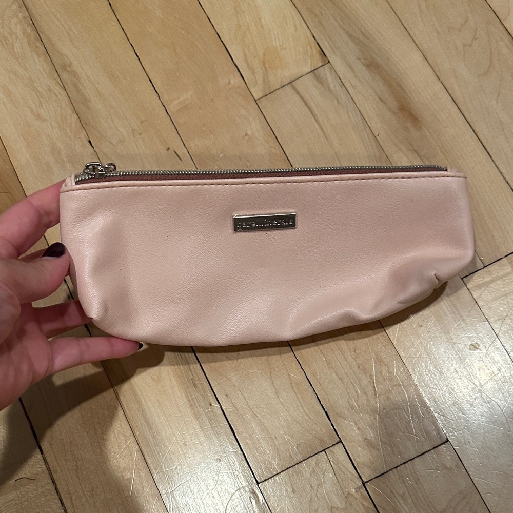 BareMinerals Blush Pink Faux Leather Pouch